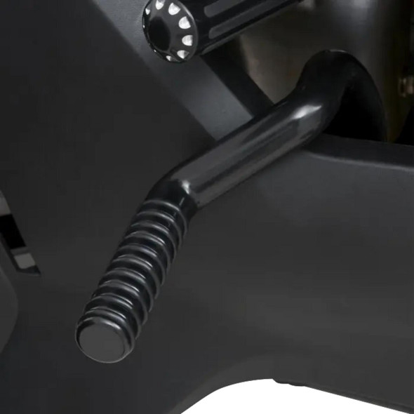  SHOW CHROME Adjustable Highway Peg - Satin Black - Can-Am 41-422BK 