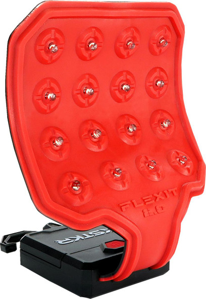  RISK RACING Flashlight - FLEXIT - LED - 200 Lumens - Red 00112 