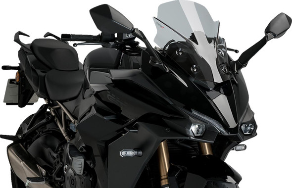  PUIG HI-TECH PARTS Sport Windscreen - 16" - Smoke - GSX-S1000 GT 21341H 
