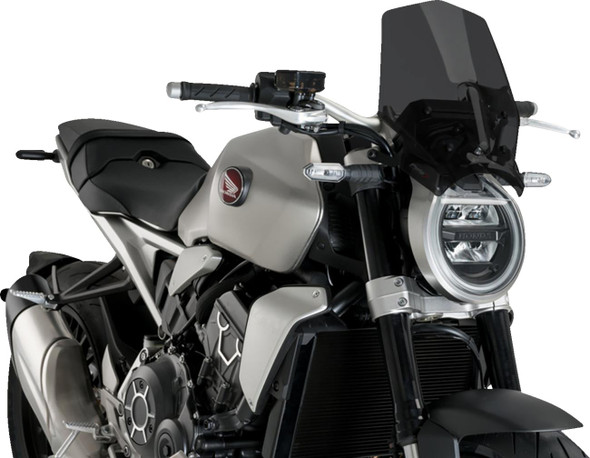 PUIG HI-TECH PARTS New Generation Sport Windshield - 13-1/2" - Dark Smoke - CB1000R 20862F 