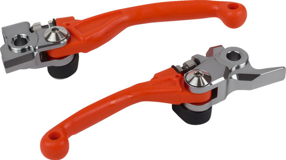 POLISPORT Pivot Unbreakable Lever Set - '16 KTM Orange 8487200034 