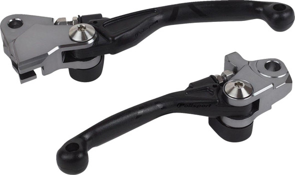  POLISPORT Pivot Unbreakable Lever Set - Black 8487200028 