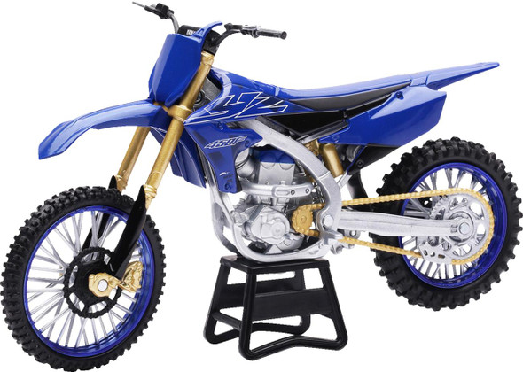  NEW RAY TOYS Yamaha YZ450F Dirt Bike - 1:12 Scale - Blue/Gold/Black 58313 