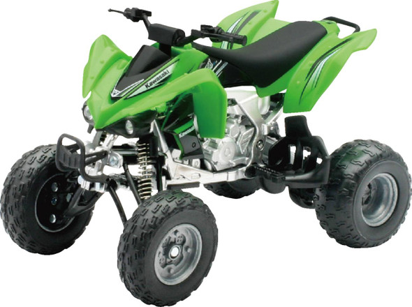 NEW RAY TOYS Kawasaki KFX 450R ATV - 1:12 Scale - Green/Black 57503 