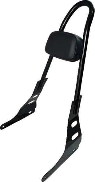  MOTHERWELL One-Piece Sissy Bar - Gloss Black MWL-220-GB. 