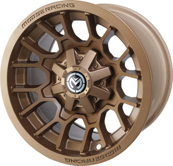  MOOSE UTILITY Wheel - 24X - Front - Bronze - 12x7 - 4/136 - 4+3 24MO127136BZ4 