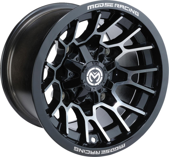  MOOSE UTILITY Wheel - 24X - Front/Rear - Black - 14x7 - 4/136 - 5+2 24147136GBMF54 