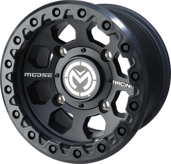  MOOSE UTILITY Wheel - 23X - Front - Black - 12x7 - 4/136 - 4+3 23MO127136SB4 