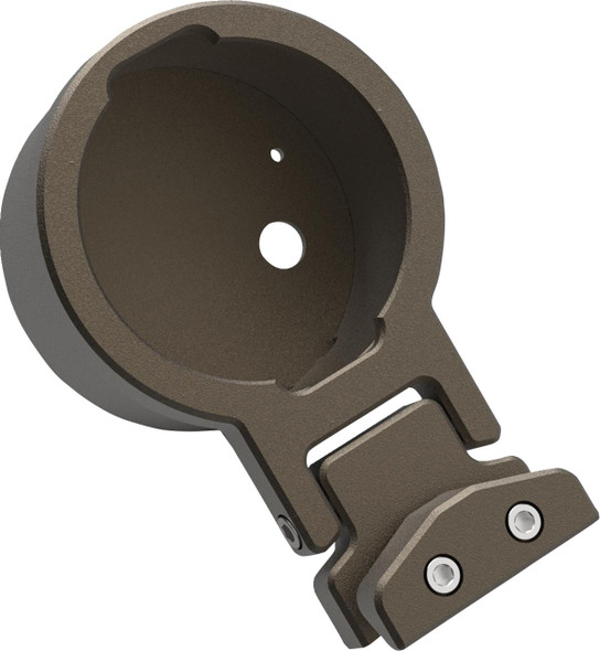  LA CHOPPERS Gauge Mount - Single - Bronze - Dyna LA-7397-01Z 