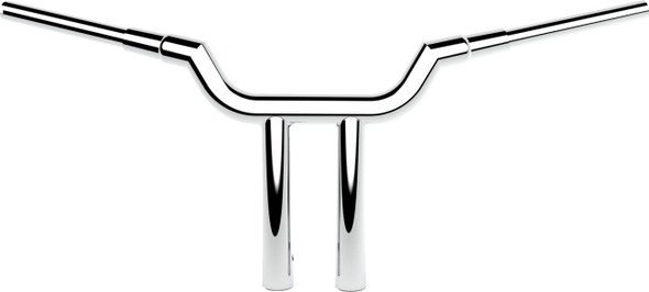  LA CHOPPERS Handlebar - Valley - T-Bar - 12" - Chrome LA-7344-12 