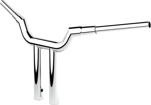  LA CHOPPERS Handlebar - Valley - T-Bar - 12" - Chrome LA-7344-12 