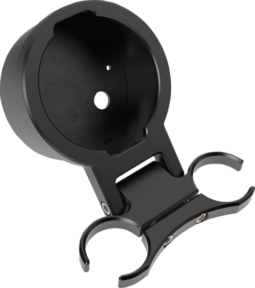  LA CHOPPERS T-Bar Gauge Mount - Single - Black - 1.00" Diameter LA-7398-01B 