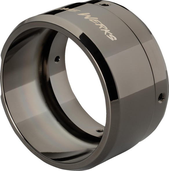 KHROME WERKS Khrome Werks 4-1/2" Klassic Left Hand End Cap Eclipse 201758P 