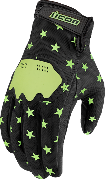 ICON Hooligan* Old Glory Gloves - Glow - 2XL 3301-4696