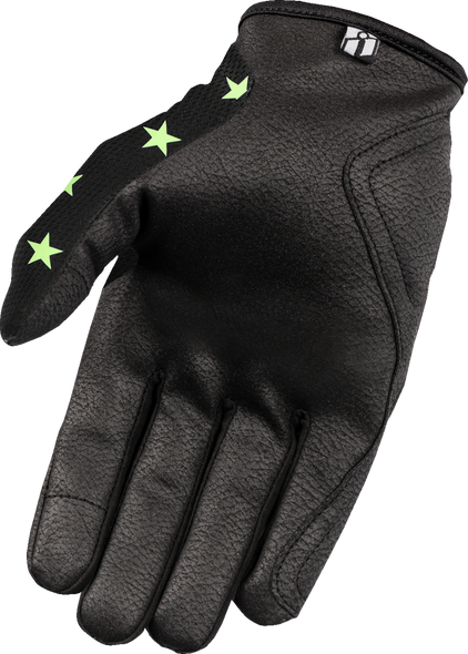 ICON Hooligan* Old Glory Gloves - Glow - XL 3301-4695