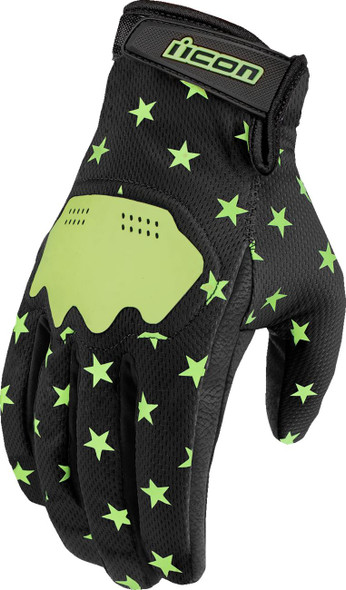  ICON Hooligan* Old Glory Gloves - Glow - XL 3301-4695 