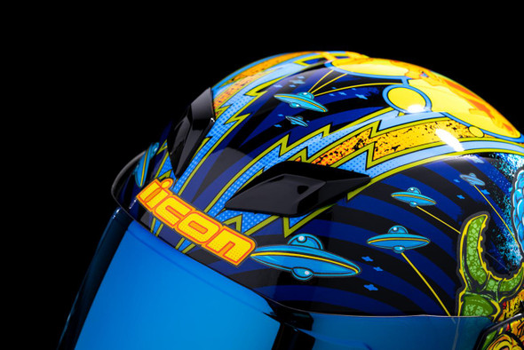  ICON Airflite* Helmet - Bugoid Blitz - Blue - Small 0101-15547 