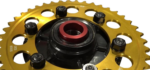  DRIVEN RACING Wheel Spacer - Captive - Red - Kawasaki DCWS-038 