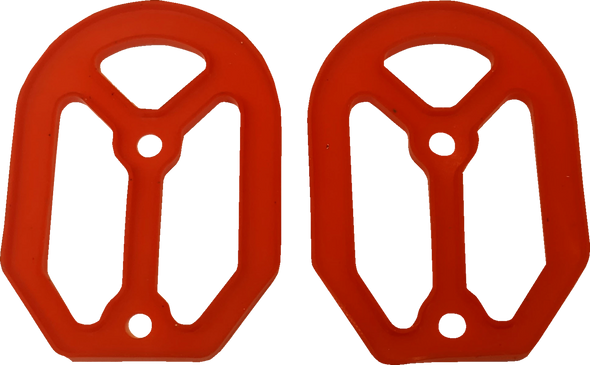 DRAG SPECIALTIES Qualifier Insert - Rubber - Red P17-6602-R