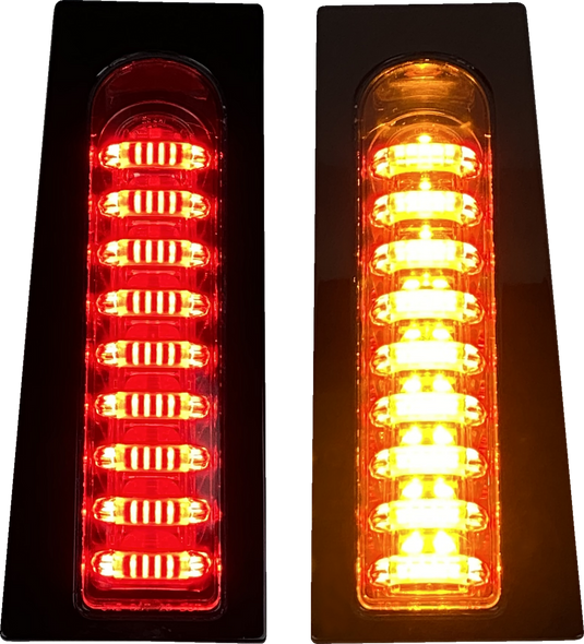 CUSTOM DYNAMICS ProBEAM? Fillerz? Dual Color Lights - Smoke - Gloss Black PB-ECE-FILL-SB