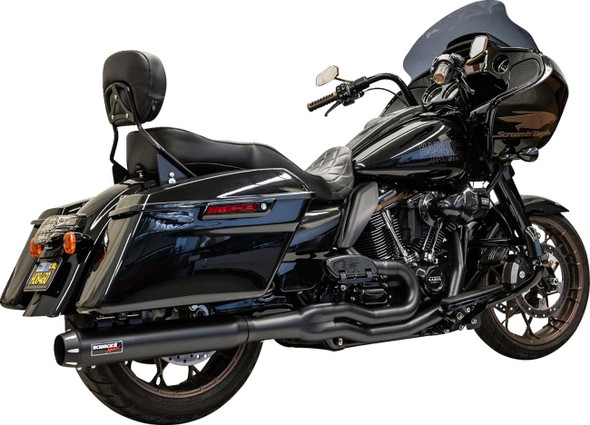  BASSANI XHAUST 2-into-1 Exhaust System - 49-State - Chrome 1F58RE 