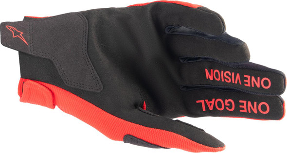  ALPINESTARS Youth Radar Gloves - Mars Red/Silver - Small 3541824-385-S 