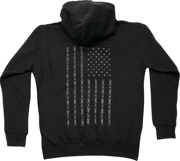  Z1R Merica Hoodie - Black - Medium 3050-6563 