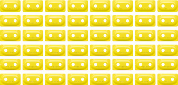 WOODY'S Woody's Support Plates Hi Vis 48 Pack for 5/16 inch push-through studs ADD2-3830-B 
