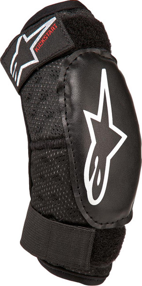  ALPINESTARS Youth Bionic Action Kickstart Guards - Elbow - Black/Red - 7/9 6540824-13-7/9 