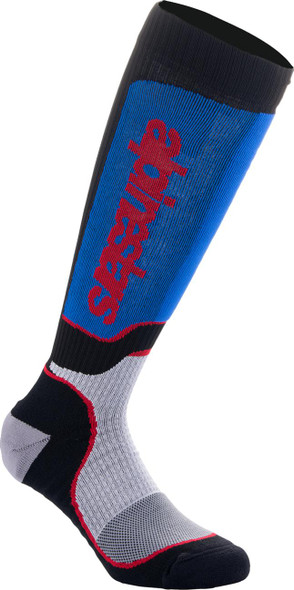  ALPINESTARS MX Plus Socks - Black/Red/White/Blue - Large 4702324-1226-L 