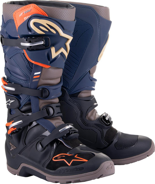  ALPINESTARS Tech 7 Enduro Drystar Boots - Navy/Gray - US 12/EU 47 2012620-1373-12 