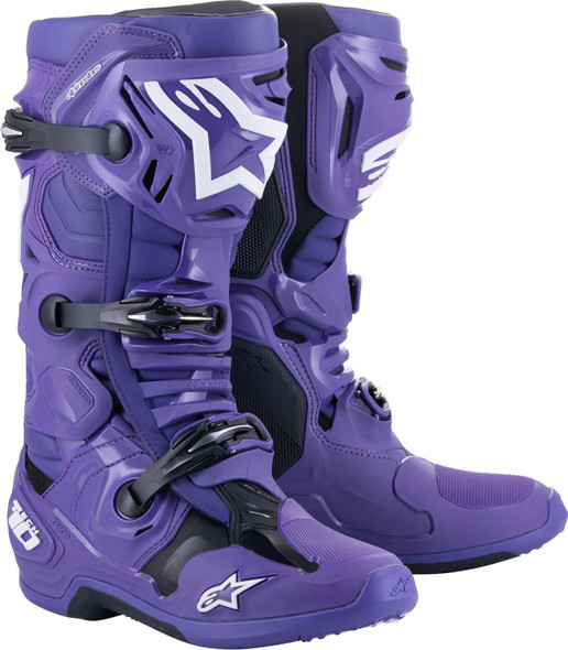  ALPINESTARS Tech 10 Boots - Purple/Black - US 14 2010020-394-14 