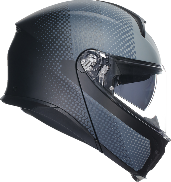 AGV Tourmodular Helmet - Textour - Matte Black/Gray - Medium 211251F2OY100M