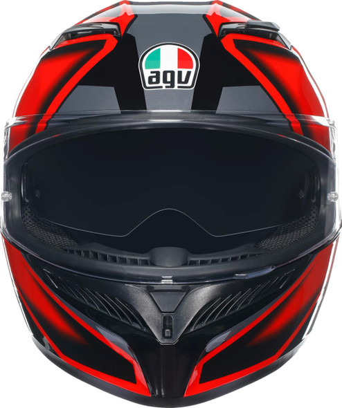  AGV K3 Helmet - Compound - Black/Red - 2XL 21183810040092X 