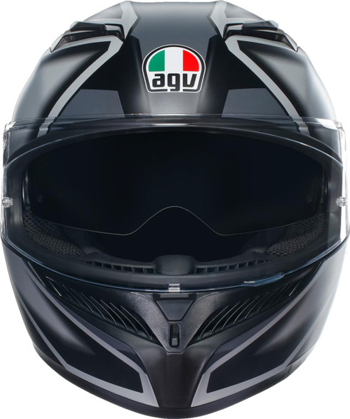  AGV K3 Helmet - Compound - Matte Black/Gray - Medium 2118381004008M 