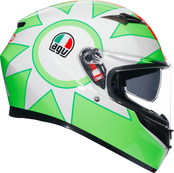 AGV K3 Helmet - Rossi Mugello 2018 - Large 2118381004005L AGV K3 Helmet - Rossi Mugello 2018 - Large 2118381004005L