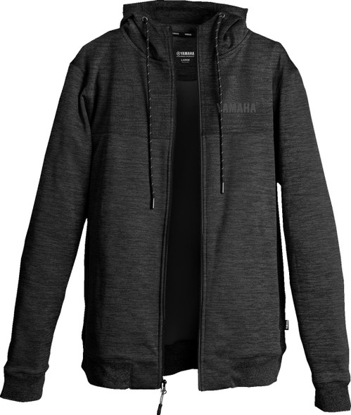  YAMAHA APPAREL Yamaha Zip Hoodie - Black - Large 3050-6535 