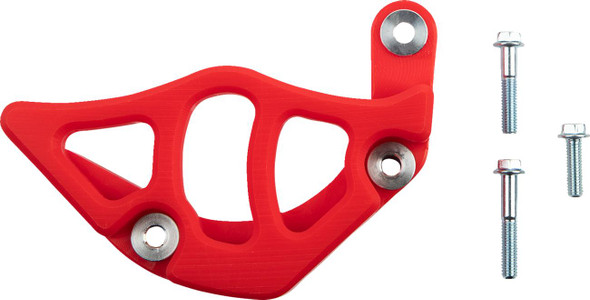  T.M. DESIGNWORKS Case Saver/Sprocket Cover - Red - Honda HCC-TRX-RD 