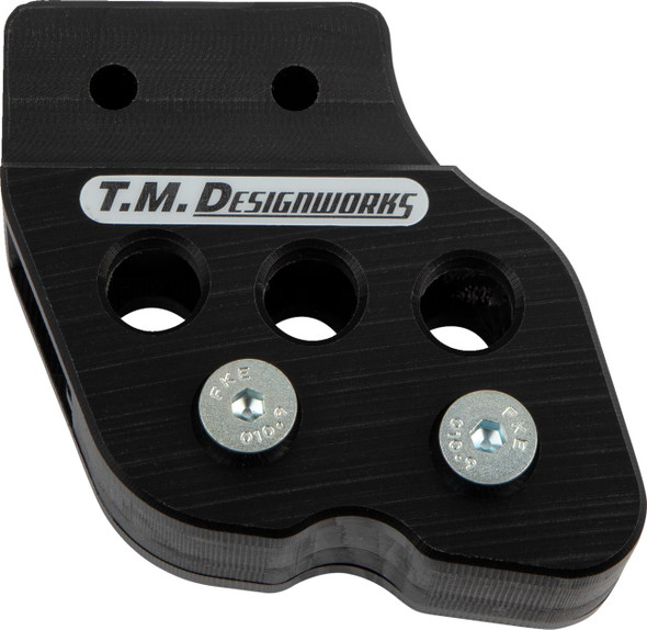  T.M. DESIGNWORKS Chain Guide - Honda/Yamaha/Kawasaki/Suzuki - Black RCG-007-BK 