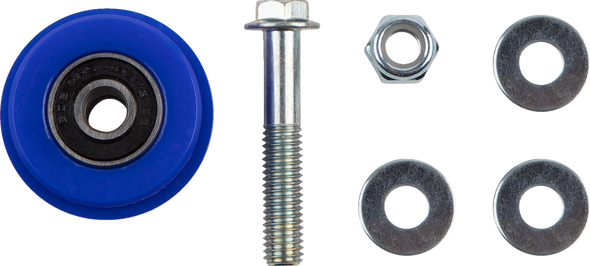 T.M. DESIGNWORKS Chain Roller - Kawasaki/Suzuki/Yamaha - Blue PLR-513-BU