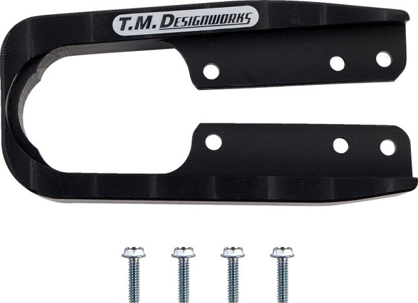  T.M. DESIGNWORKS Front Chain Slider - Polaris - Black POL-500-BK 