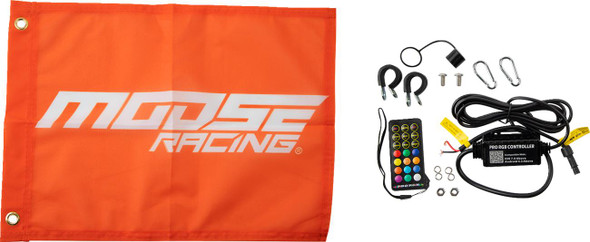  MOOSE RACING 5' Whip Light - RGB - Black - Chase SB-CHSBTR-151PU 