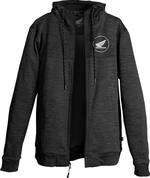  HONDA APPAREL Honda Zip hoodie - Black - 2XL 3050-6542 