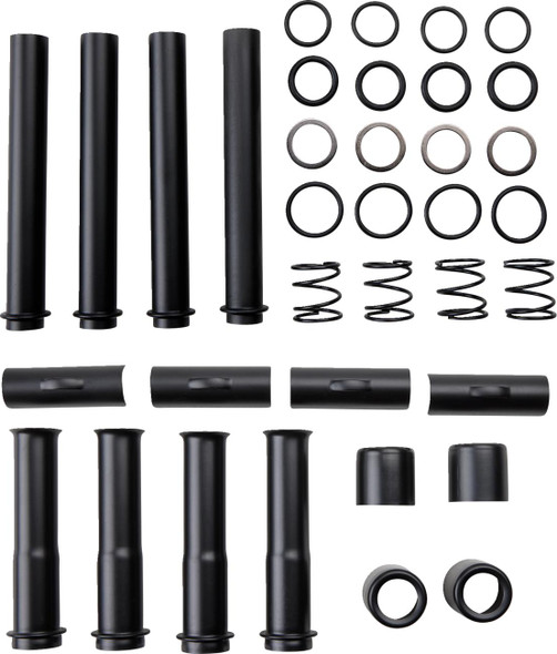  DRAG SPECIALTIES Pushrod Tube Kit - Black - M8 78052B 