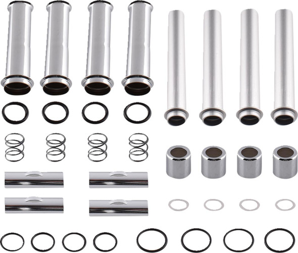  DRAG SPECIALTIES Pushrod Tube Kit - Chrome - M8 78052 
