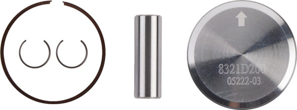 WOSSNER Wossner Piston Kit 55.95 mm Yamaha YZ125 2022-2025 8321D200 