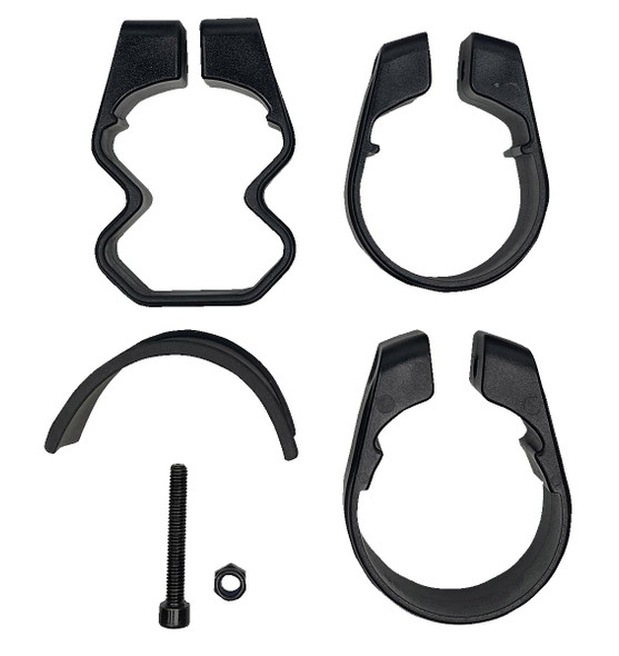  MOOSE UTILITY Mirror - Elite - Side View - Octagon - Black MEMIRKIT-ES1CCS 