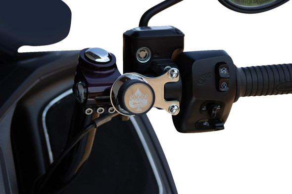  KLOCK WERKS Ambidextrous Mount - iOmount* - Challenger - Chrome KWD-04-0609-C 