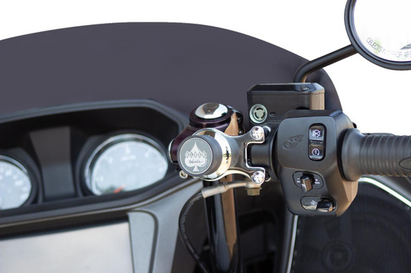  KLOCK WERKS Ambidextrous Mount - iOmount* - Challenger - Chrome KWD-04-0609-C 