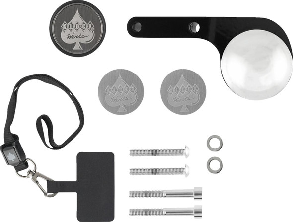  KLOCK WERKS Switch Mount - iOmount* - Challenger - Black KWD-04-0608-B 